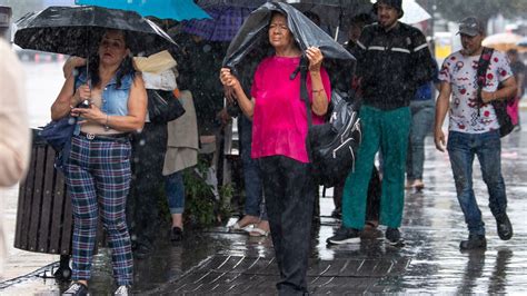 En México 30 De 32 Estados Del País Registrarán Lluvias Torrenciales Por Seis Fenómenos Hrn