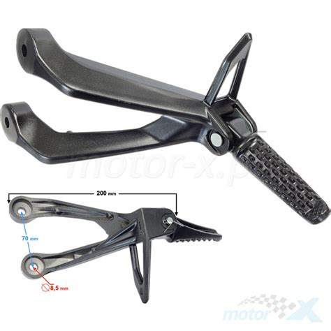 Passenger Footrest Left Barton Naked Motor X