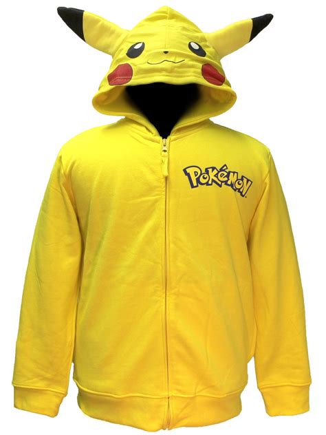 Pokemon Boys Pikachu Costume Hoodie