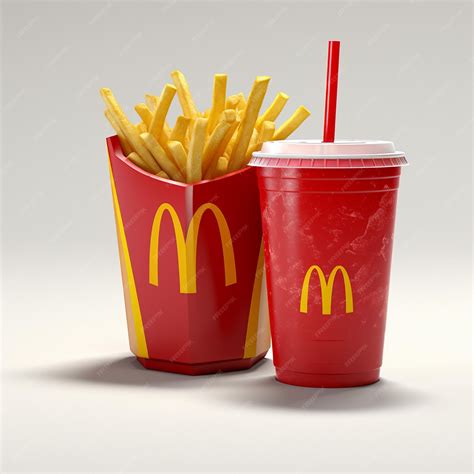 Premium Photo | McDonald's French Fries