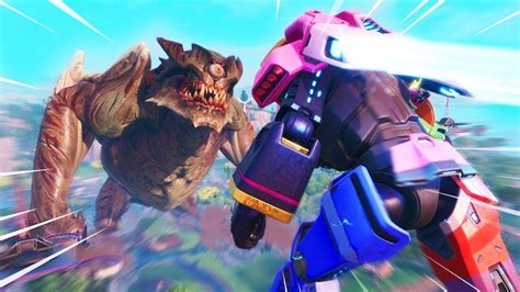 Full Event Monster Vs Mecha Event Fortnite No Commentary Youtube