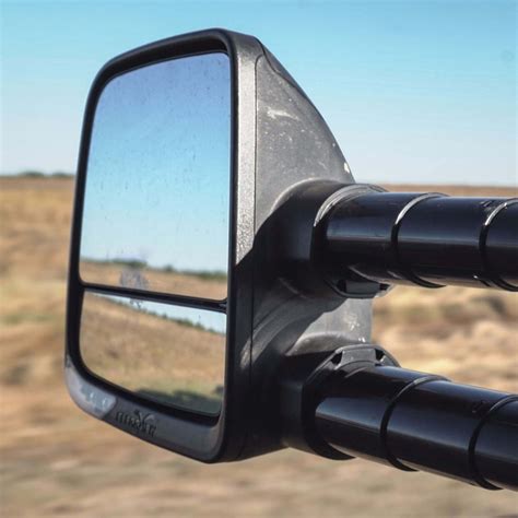 Clearview Next Generation Towing Mirrors Suits Toyota Landcruiser 75