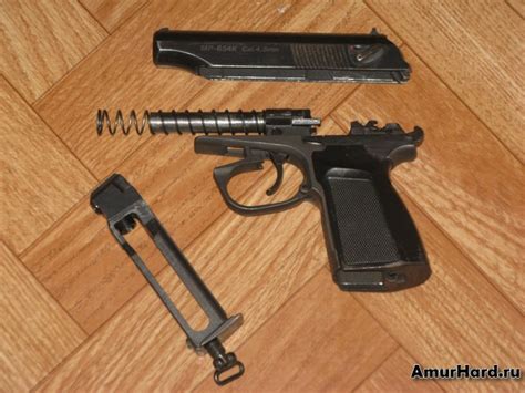 Пневматический пистолет Макарова МР-654К - обзор копии легендарного оружия