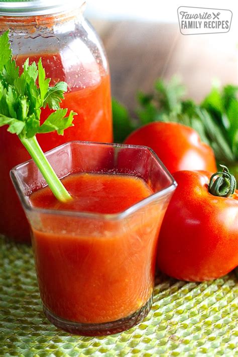 This Homemade Tomato Juice Tastes Similar To V8 But Is So Much Better