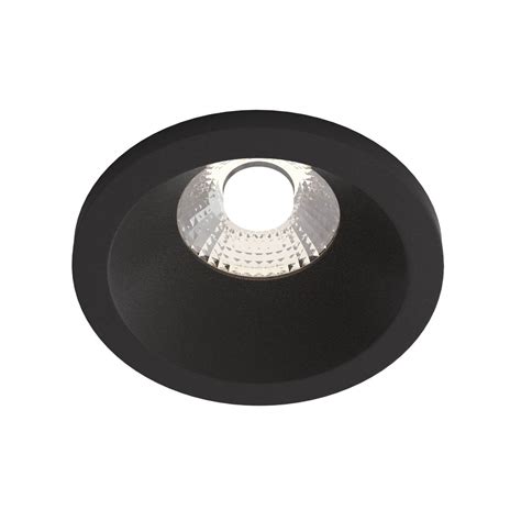 Maytoni Zoom LED Downlight, Einbauleuchte 12W Schwarz IP65 90Ra Ø8,5mm ...