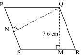 In The Given Figure Pqrs Is A Parallelogram And Ab Ps Then Prove