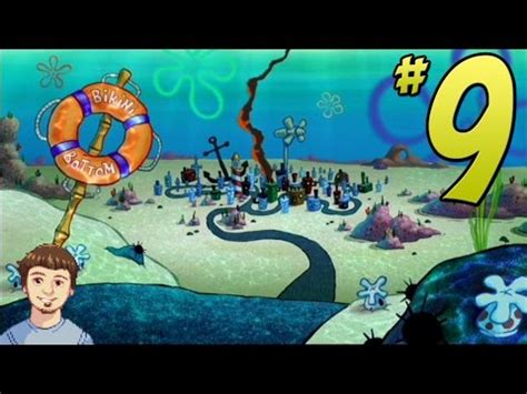SpongeBob SquarePants Battle For Bikini Bottom PART 9 Downtown Bikini Bottom YouTube