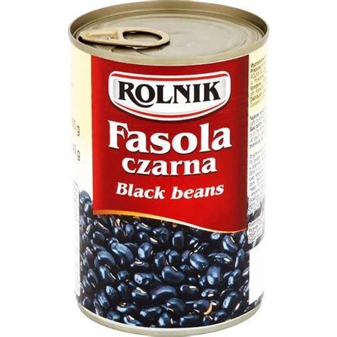 Фасоль консервированная «Rolnik» черная, 400 г купить в Минске ...