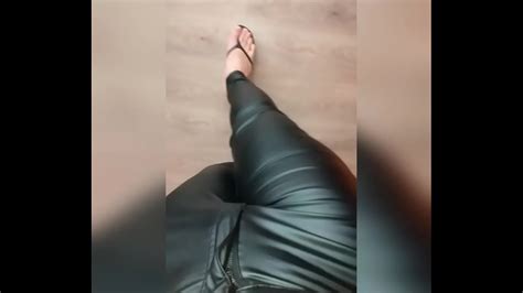 Walking In My Wife Leather Shiny Pants XVIDEOS