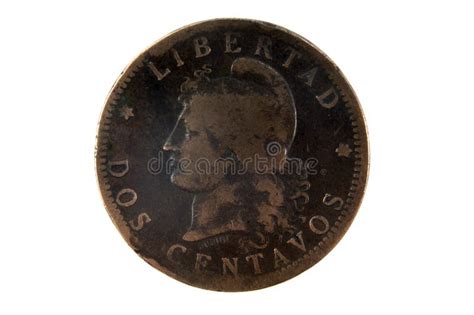 Two Centavos 1894 Coin Of Argentina Stock Photo Image Of Currency
