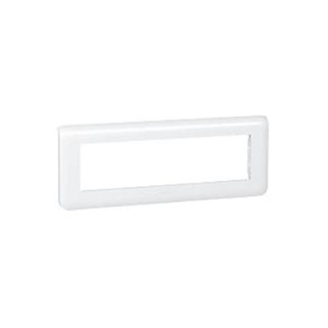 Plaque enjoliveur 8 modules horizontal - 78818 mosaic 45 legrand