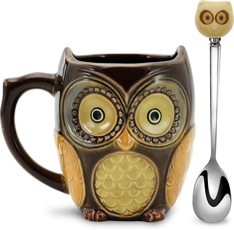 Hyturtle Personalized T For Owl Lovers Custom Name Tumbler 40oz With Handle