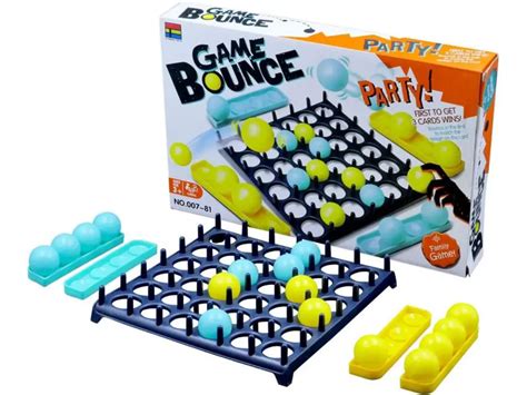 Rodzinna Gra Zr Czno Ciowa Bounce Game Uk Adanka Karty Pi Eczki