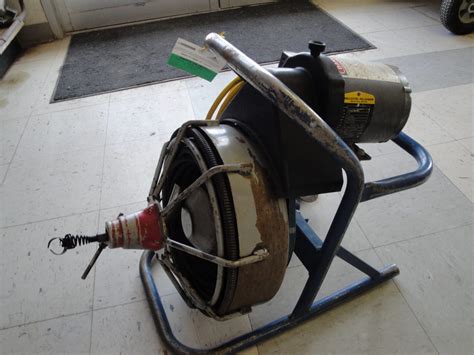 Electric Plumbing Snake 100 Ft : SNAKE ELECTRIC SEWER 100 FOOT Rentals