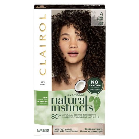 Clairol Natural Instincts Color Chart