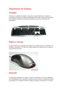 Dispositivos de Entrada Teclado