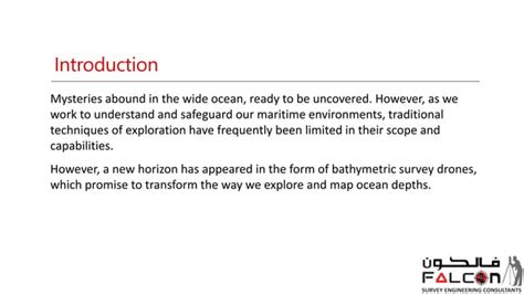 Navigating The Future Bathymetric Survey Drones And Ocean Exploration