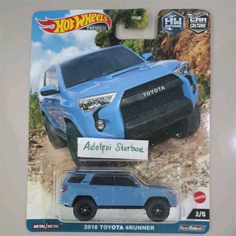 HOT WHEELS Hotwheels 風火輪 豐田 runner 版硬件越野車文化真騎手橡膠輪胎 蝦皮購物