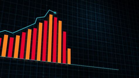 Premium Photo 3d Rendering Of Growing Line Graph Of Digital Income