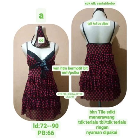 Jual Lingerie Lingerie Pendek Baju Sexy Murah Baju Tidur Kekinian Shopee Indonesia