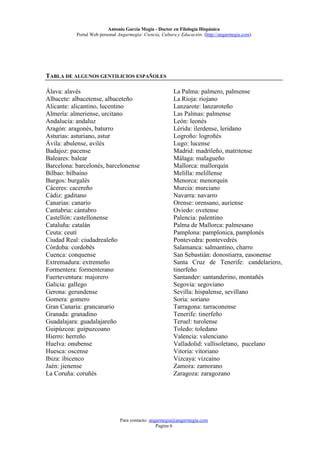 Las Categor As Gramaticales Los Adyacentes Pdf