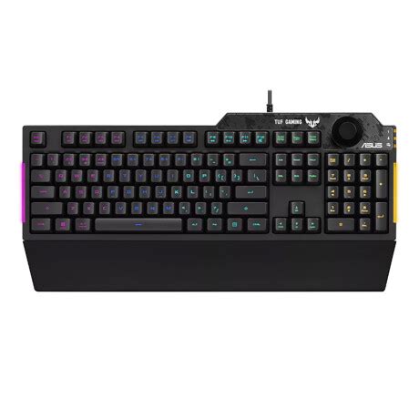 Teclado Asus Tuf Gaming K1 USB 2 0 1000HZ Rgb NEGRO Universo Binario