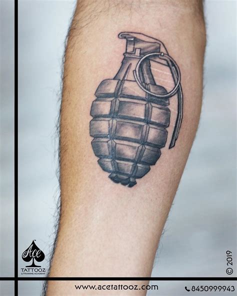 101 Best Grenade Tattoo Ideas You Have To See To Believe!