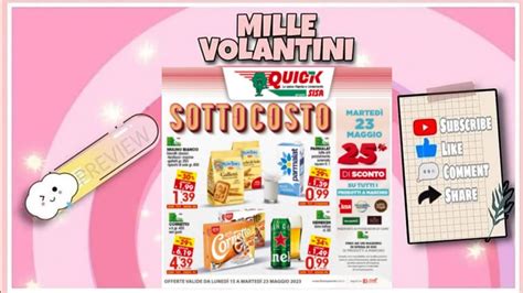 Volantino Quick Sisa Dal Al Maggio Millevolantini