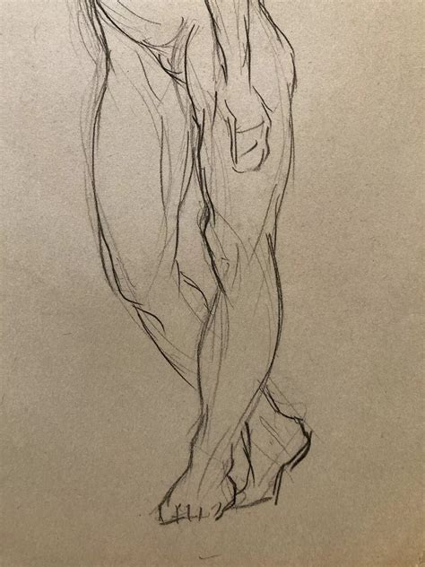 Expressionist Drawing Expressionism Pencil Nude Woman Erotic