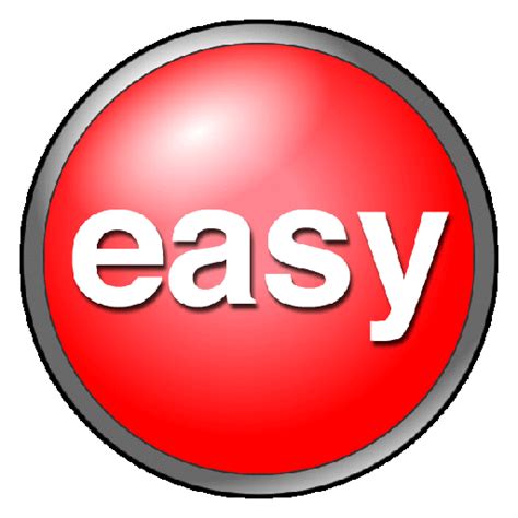 easy button icon  vectorifiedcom collection  easy button icon