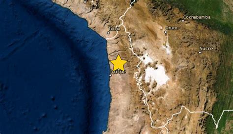 Temblor En Tacna Sismo De Magnitud 50 Con Epicentro En Chile Se Sintió En El Sur Del Perú En