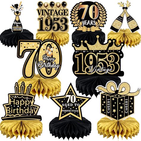 Amazon Pcs Th Birthday Decoration For Men Women Happy Th