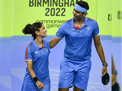 CWG 2022 Day 10 Highlights Sharath Sreeja Pair Take Mixed TT Gold