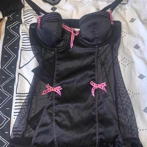 La Senza True Vintage Corset Top Worn Once And In Depop