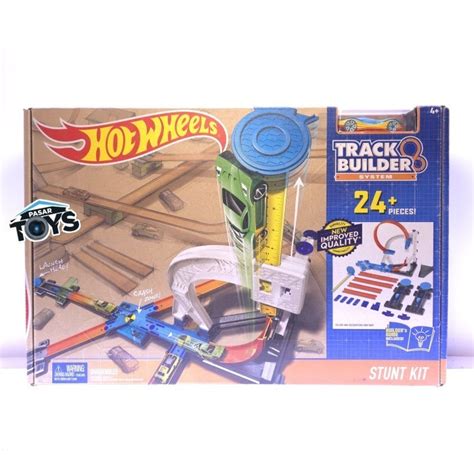 Hot Wheels Track Builder System Stunt Kit Playset Shopee Philippines