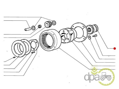 Pinion Transmisie Fiat 588729 190ron Piese Tractor