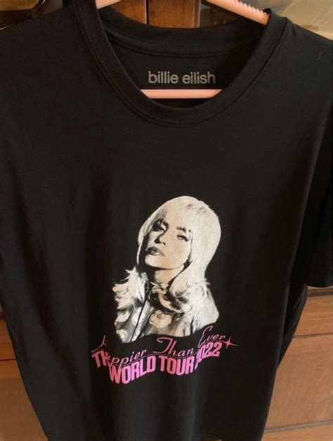 Billie Eilish World Tour 2022 Merch Men S Fashion Tops Sets