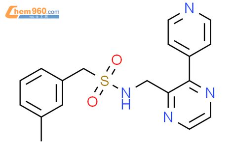 2097909 48 1 1 3 Methylphenyl N 3 Pyridin 4 Yl Pyrazin 2 Yl Methyl