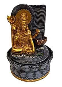 Ethnic Karigari Lord Shivji Indoor Fountain Table Top Water Fountain