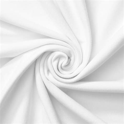 White Spandex Fabric