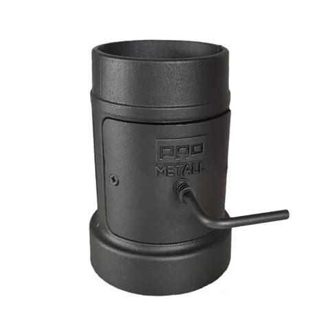 Стартовый дымоход 115-130 с ревизией и шибером, чугун (Pro Metall ...