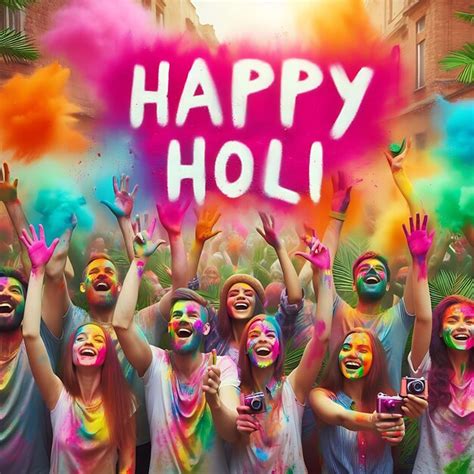 Premium Photo Happy Holi