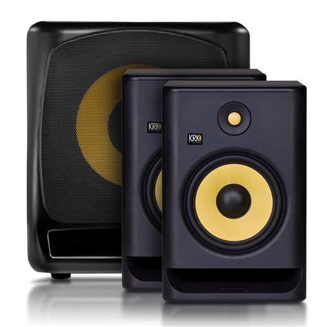 Krk Rokit G Dsp Studio Monitor Pair With Inch Studio Sub