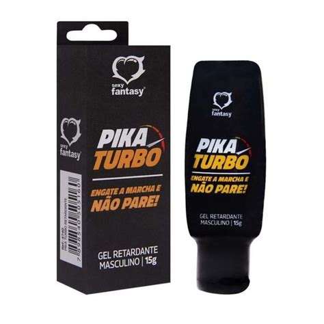 Gel Retardante Masculino Pika Turbo 15g Sexy Fantasy produtos sex shop Lubrificante Íntimo