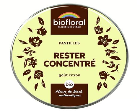 RESTER CONCENTRÉ PASTILLES BIO 50 GR