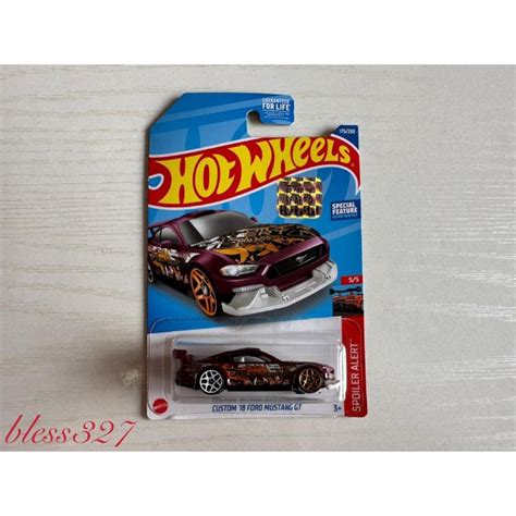 Hot Wheels Factory Sealed Spoiler Alert 2022 Ford Mustang Ford Mustang GT Track Manga