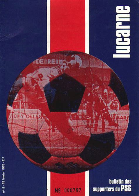 Paris Canal Historiquele Programme Du Jour PSG Saint Etienne Le 15