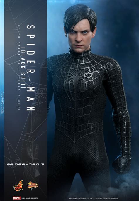 Hot Toys Mms Spider Man Spider Man Black Suit Standard Ver Dbeat