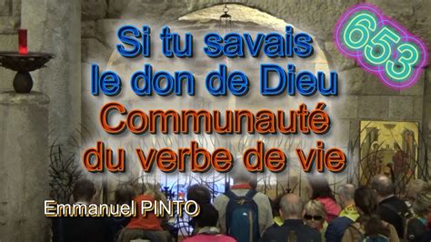 Si tu savais le don de Dieu Communauté du verbe de vie Instrumental