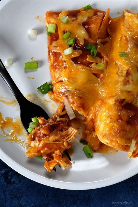 Buffalo Chicken Enchiladas Recipe Add A Pinch